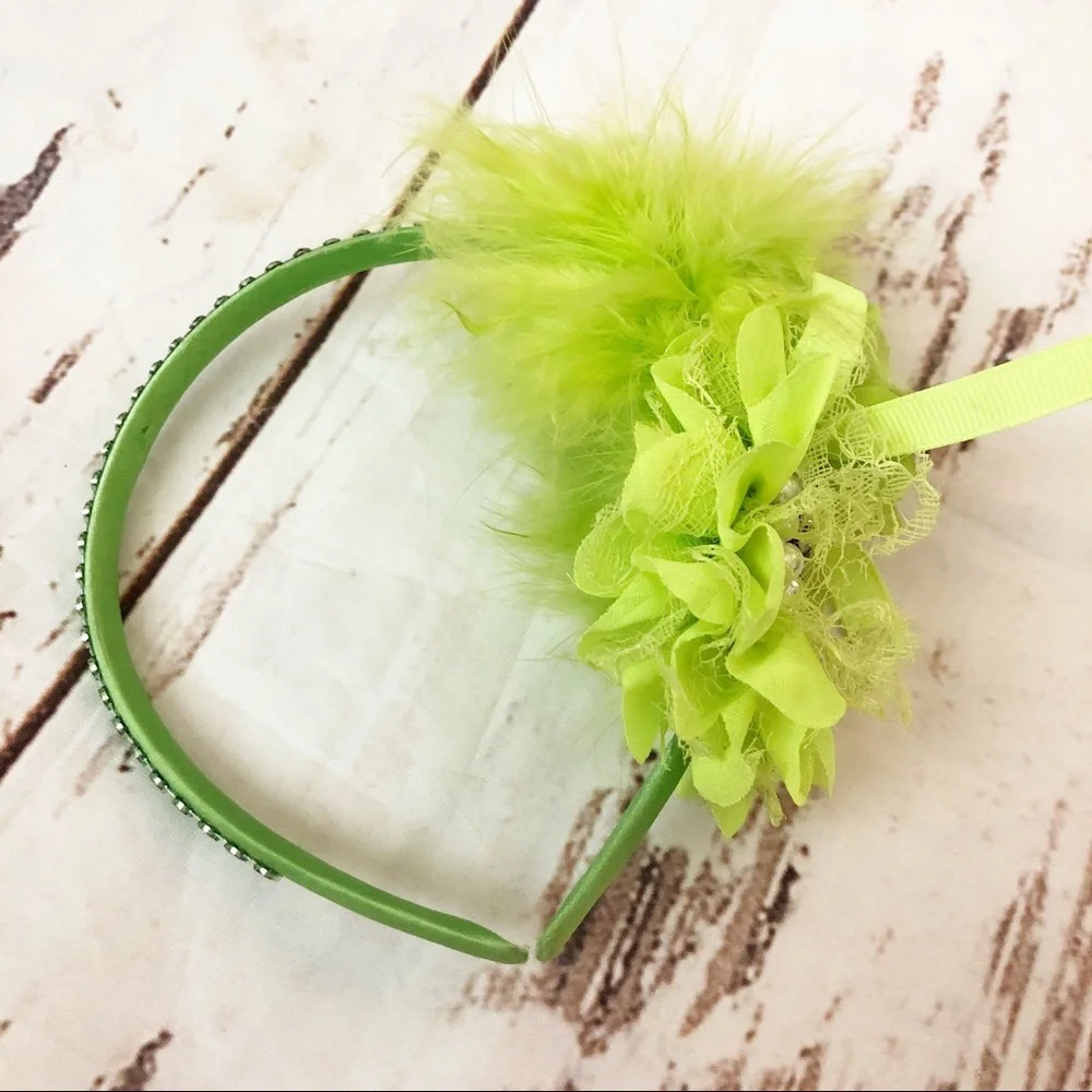 Beautiful Green Decorative Headband